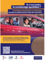 Grand Poitiers : Dispositif incitatif covoiturage du quotidien