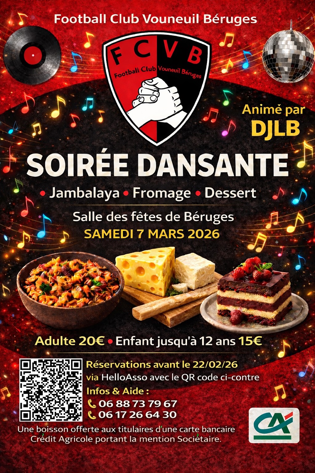 FCVB : soirée dansante