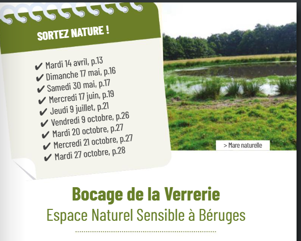 Animations nature dans les ENS de la Vienne