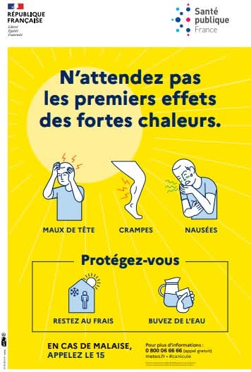 vigilance Jaune fortes chaleurs vigilance Jaune fortes chaleurs