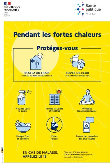 vigilance Jaune fortes chaleurs vigilance Jaune fortes chaleurs