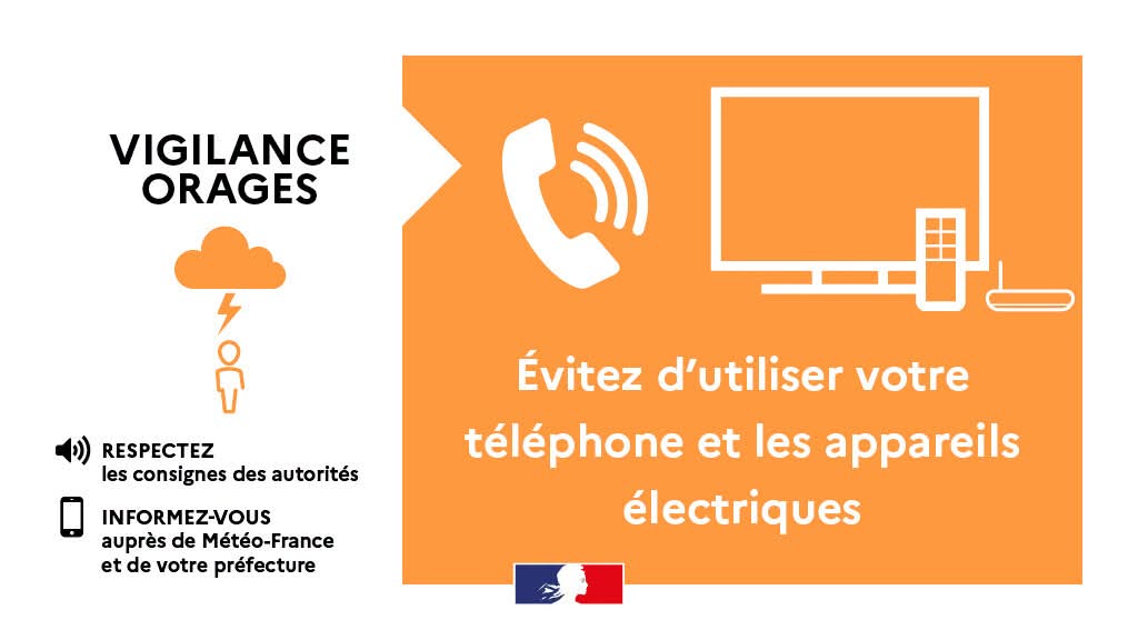 Vigilance orange orages