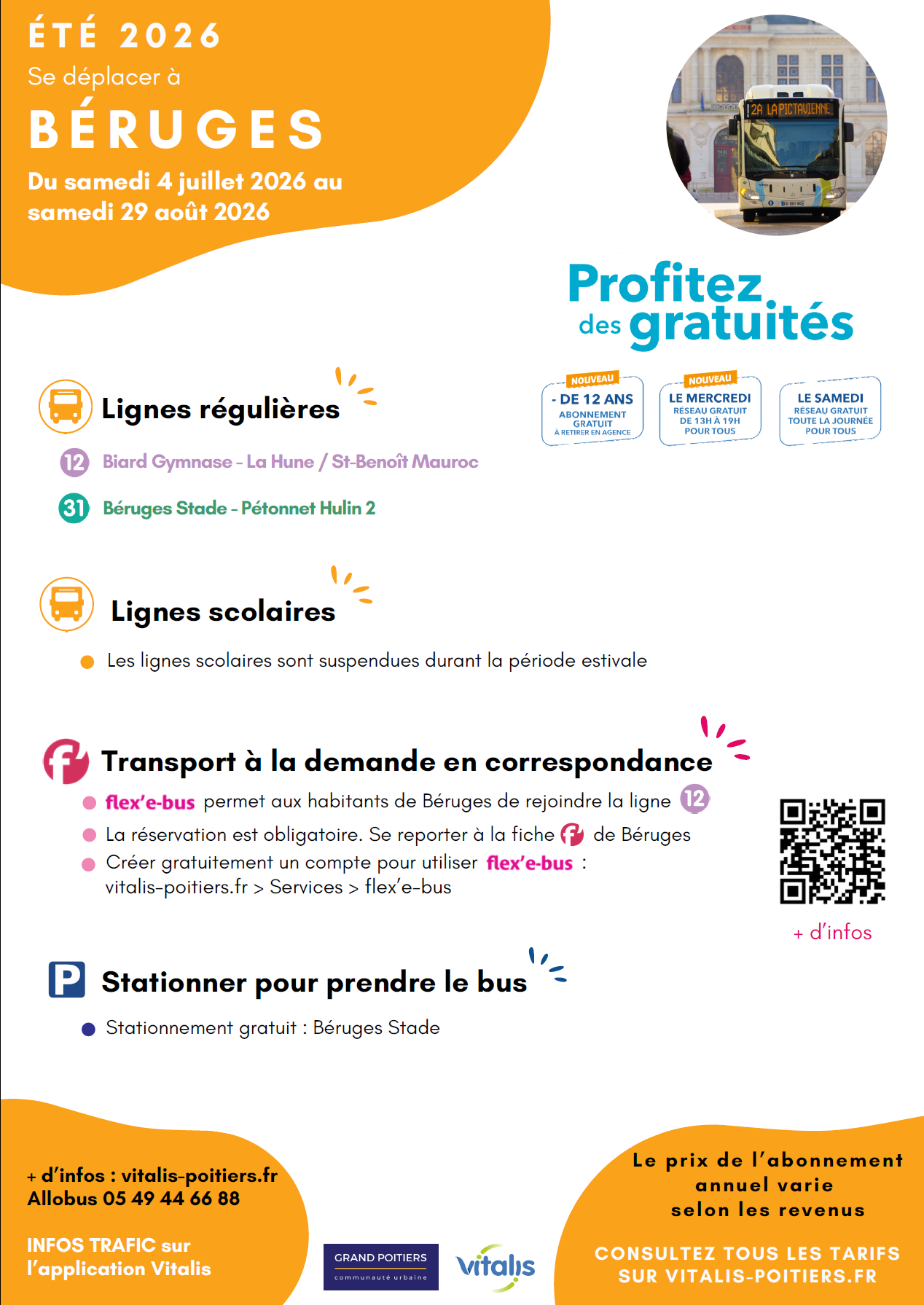 Grand Poitiers : Nouveautés sur le transport Grand Poitiers : Nouveautés sur le transport