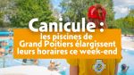 Piscines et médiathèque ce week-end
